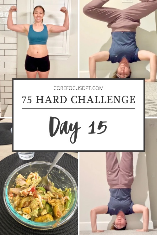 75 hard challenge day 15