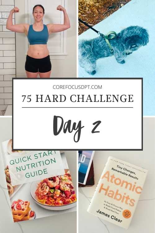 Day 2 of 75 Hard Challenge