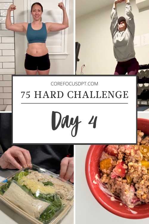 75 Hard Challenge Day 4