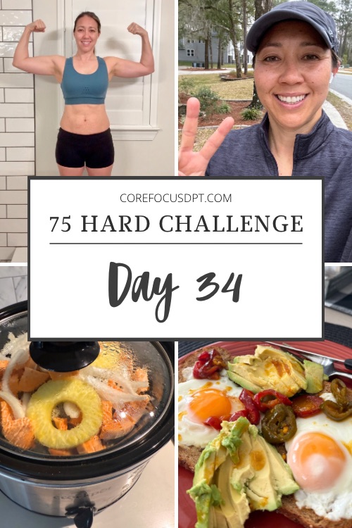 75 Hard Challenge Day 34